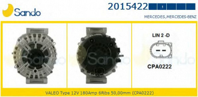 SANDO 20154221 -  Генератор