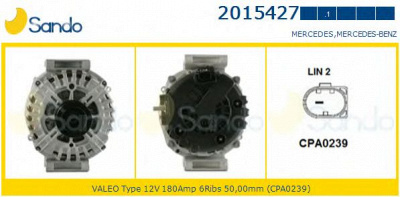 SANDO 20154271 -  Генератор