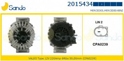 SANDO 20154341 - Генератор