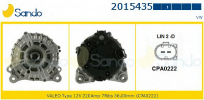 SANDO 20154351 -  Генератор