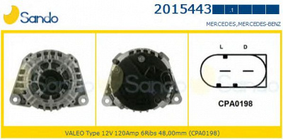 SANDO 20154431 - Генератор