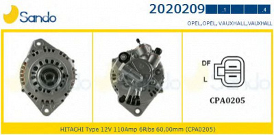 SANDO 20202091 - Генератор