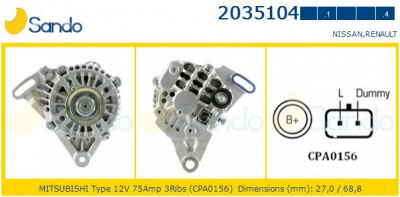 SANDO 20351044 - Генератор