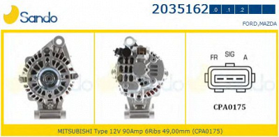 SANDO 20351620 - Генератор