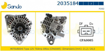 SANDO 20351842 - Генератор