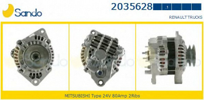 SANDO 20356281 -  Генератор