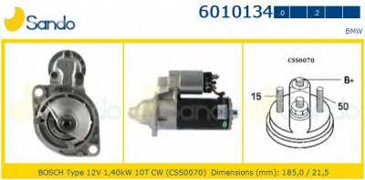 SANDO 60101340 -  Стартер