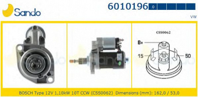 SANDO 60101960 -  Стартер