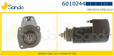SANDO 60102443 - Стартер