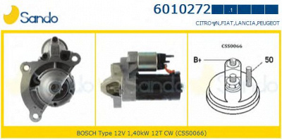 SANDO 60102721 -  Стартер