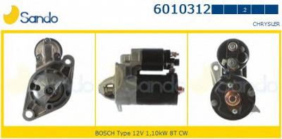 SANDO 60103122 -  Стартер