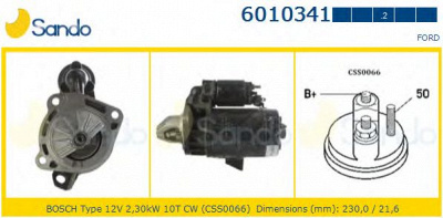 SANDO 60103412 -  Стартер
