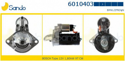 SANDO 60104031 - Стартер