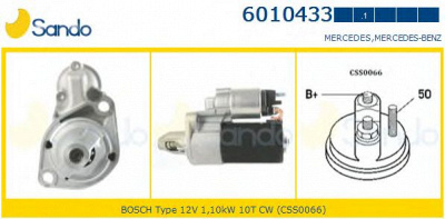SANDO 60104331 -  Стартер