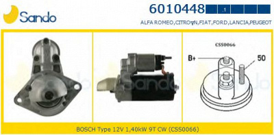 SANDO 60104481 -  Стартер