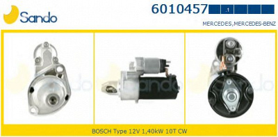 SANDO 60104571 - Стартер