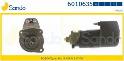 SANDO 60106353 - Стартер