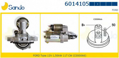 SANDO 60141051 -  Стартер