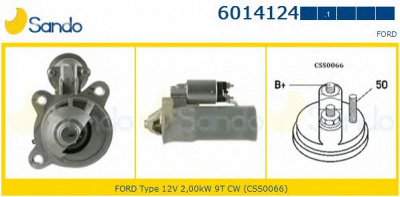 SANDO 60141241 - Стартер