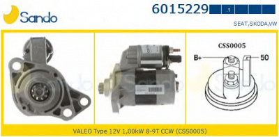 SANDO 60152291 - Стартер