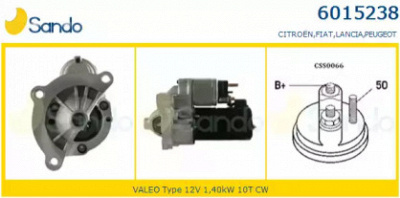 SANDO 60152380 -  Стартер