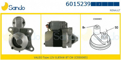 SANDO 60152391 - Стартер