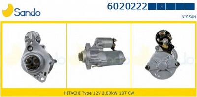 SANDO 60202221 - Стартер