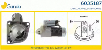 SANDO 60351870 - Стартер
