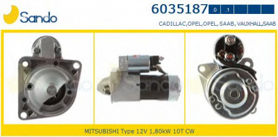 SANDO 60351871 - Стартер
