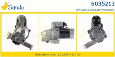 SANDO 60352130 -  Стартер