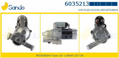 SANDO 60352131 -  Стартер