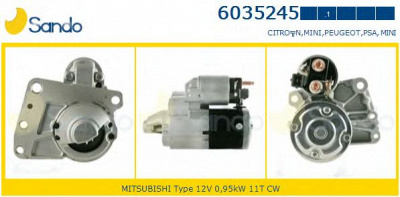 SANDO 60352451 - Стартер