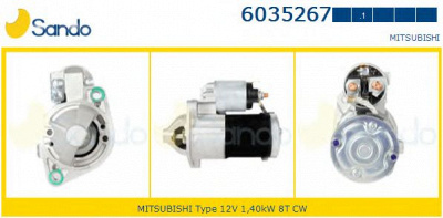 SANDO 60352671 - Стартер