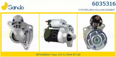 SANDO 60353161 - Стартер