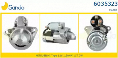 SANDO 60353231 - Стартер