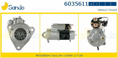 SANDO 60356111 - Стартер