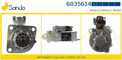 SANDO 60356141 -  Стартер