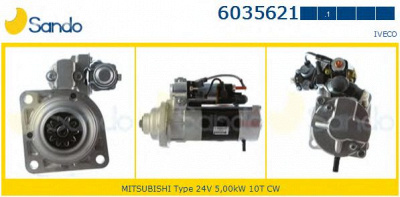 SANDO 60356211 - Стартер