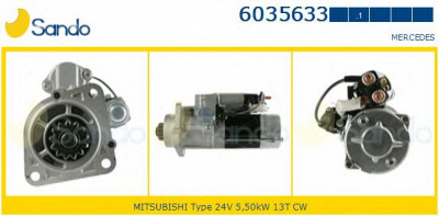 SANDO 60356331 - Стартер