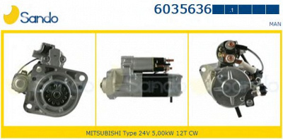 SANDO 60356361 - Стартер