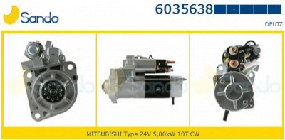 SANDO 60356381 - Стартер