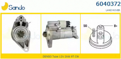 SANDO 60403721 - Стартер