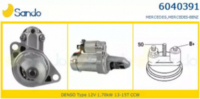 SANDO 60403911 -  Стартер