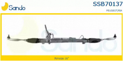 SANDO ssb701371 - Рулевой механизм