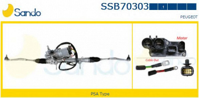SANDO ssb703031 - Рулевой механизм