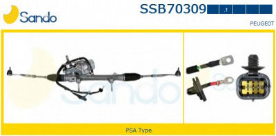 SANDO ssb703091 -  Рулевой механизм