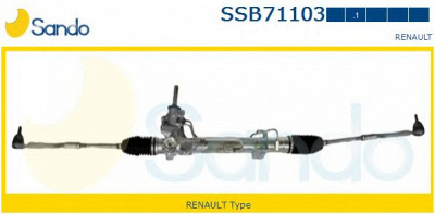 SANDO ssb711031 -  Рулевой механизм