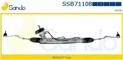 SANDO ssb711081 - Рулевой механизм