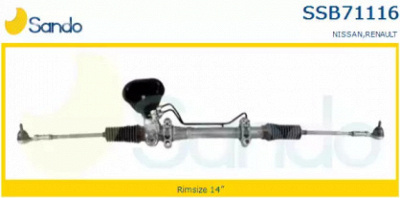SANDO ssb711161 -  Рулевой механизм