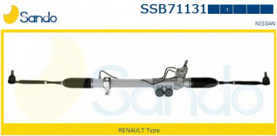 SANDO ssb711311 - Рулевой механизм